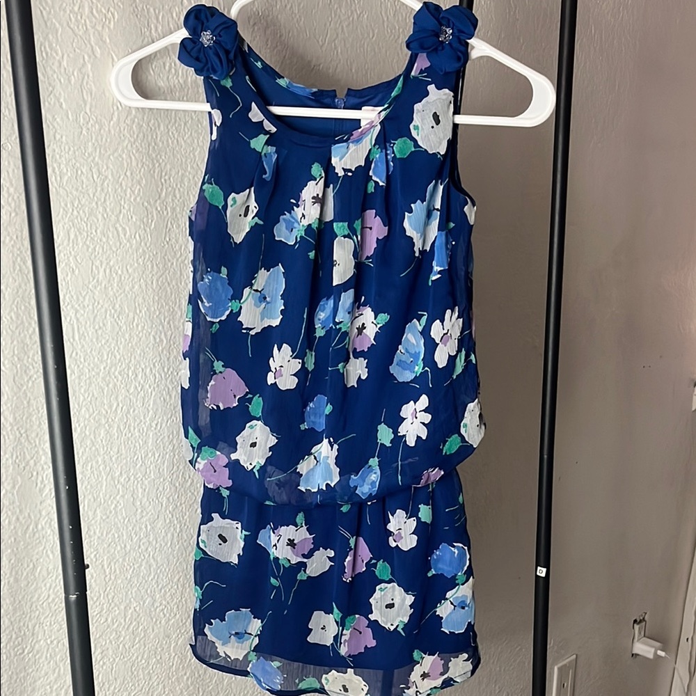 Place Blue Halter Sundress Casual